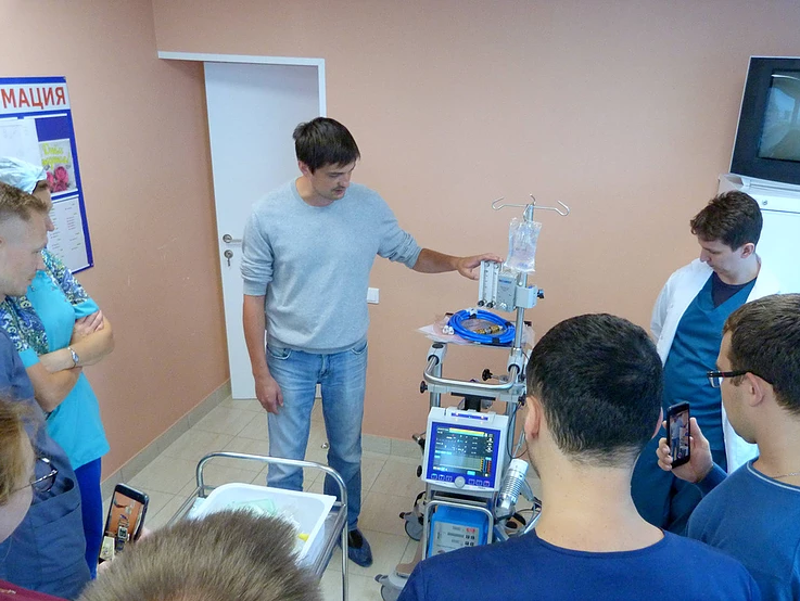 Для детской реанимации Свердловской ОКБ приобретен аппарат, позволяющий спасать тяжелейших пациентов
