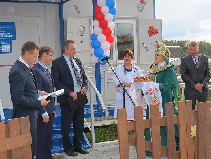 Для 500 сельских жителей Режевского округа состоялось открытие двух модульных ФАПов