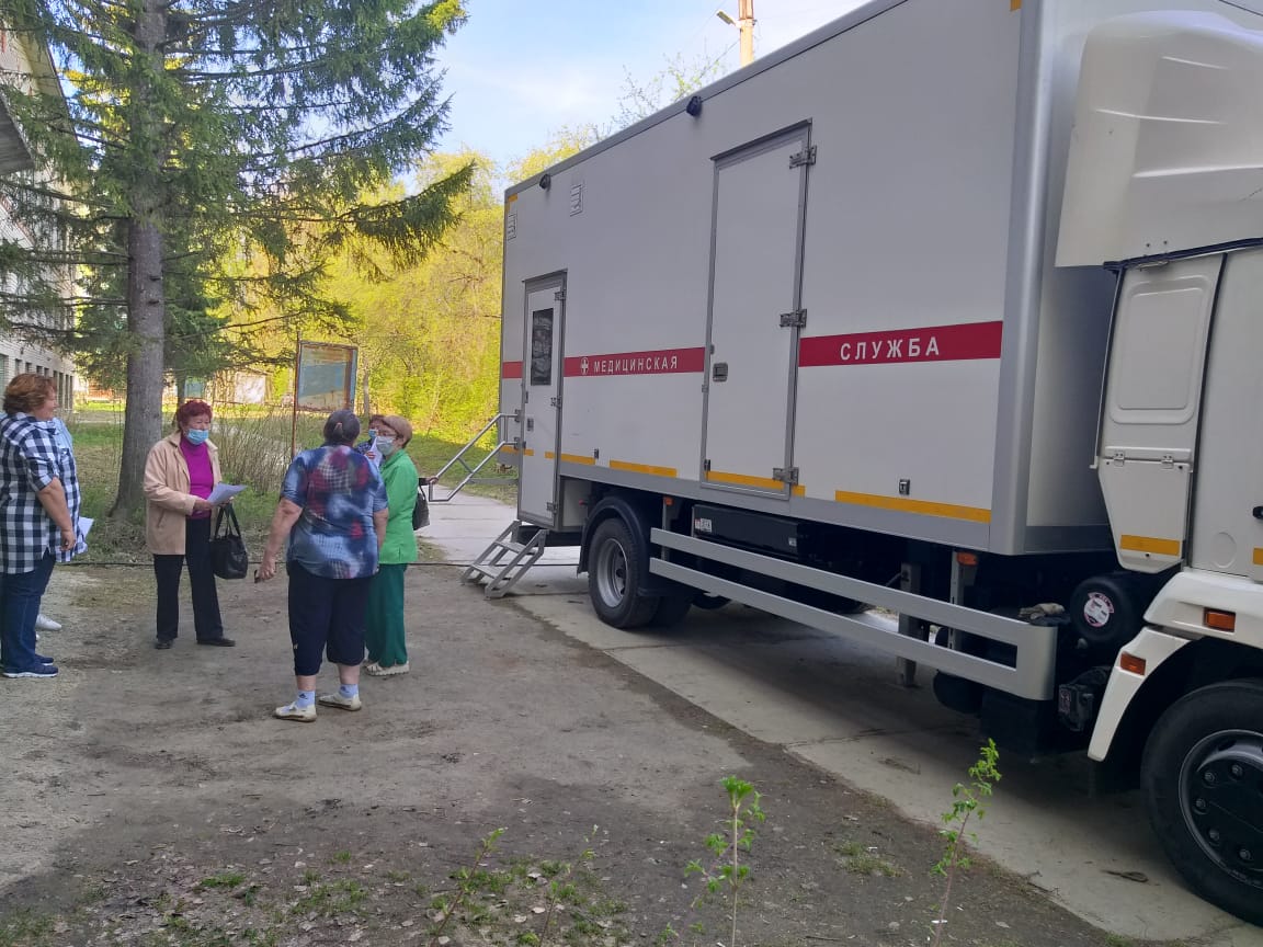 137 жительниц поселков Березовского городского округа прошли обследование в передвижном маммографе