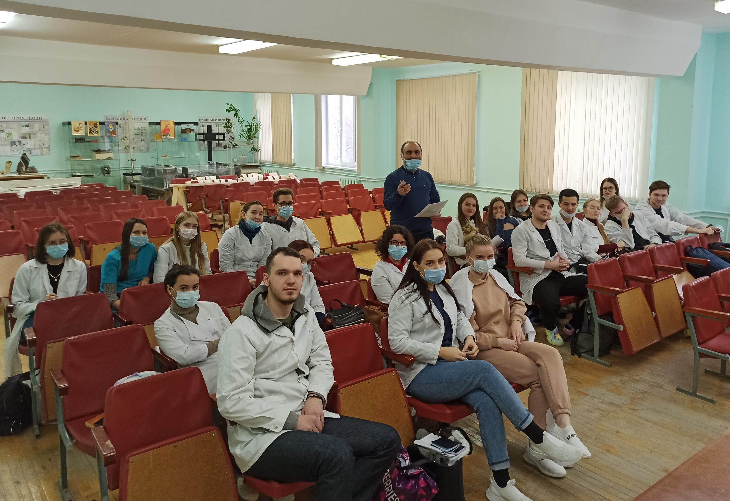 В Березовскую ЦГБ на практику пришли студенты